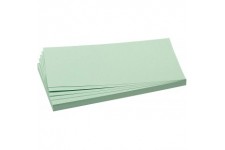 Cartes rectangles/UMZ 1020 04 9,5 x 20,5 cm Jaune Pqt. 500 500 Stuck vert clair