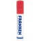 Z1910 01 Lot de 4 marqueurs rechargeables pour tableau blanc, largeur de trait 4-12 mm, Rouge