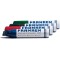 GmbH Z1910 02 Lot de 4 marqueurs rechargeables pour tableau blanc Vert Largeur de trait 4-12 mm