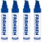 GmbH Z1910 03 Lot de 4 marqueurs rechargeables pour tableau blanc Bleu Largeur de trait 4-12 mm