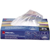 Rexel Sacs Plastiques pour Destructeurs de Petits Bureaux, Volume 40L, Paquet de 100, 40060