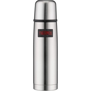 Bouteille Isotherme en Acier Inoxydable Mat de Light and Compact, Acier Inoxydable, Acier Inoxydable, 0,5 l