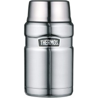 Stainless King Recipient Alimentaire Isotherme en Acier Inoxydable, Acier Inoxydable, Acier Inoxydable Mat, 0,71 Liter