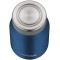 ThermoCafe 4077.259.050 Grand recipient alimentaire isotherme en acier inoxydable bleu pour soupe ou cereales, etanche, passe au