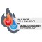 ThermoCafe 4077.259.050 Grand recipient alimentaire isotherme en acier inoxydable bleu pour soupe ou cereales, etanche, passe au