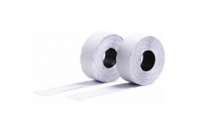 AVERY - Boite de 10 rouleaux de 1200 etiquettes autocollantes pour etiqueteuse 2 lignes (total de 12000 etiquettes), Format 26 x