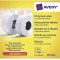 AVERY - Boite de 10 rouleaux de 1500 etiquettes autocollantes pour etiqueteuse 1 ligne (total de 15000 etiquettes), Format 26 x 
