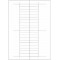 AVERY - Intercalaires a  onglets personnalisables et imprimables12 touches, Format A4, En polypropylene colore translucide