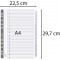 Exacompta - Ref. MWD1-31Z - Intercalaires en carte blanche 160g/m2 FSC® avec 31 onglets imprimes numeriques de 1 a  31 et plasti