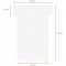 Nobo, Lot de 100 fiches T pour planning, Indice 2, Blanc, 2002002