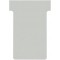 Nobo, Lot de 100 fiches T pour planning, Indice 2, Gris, 2002010