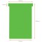 Nobo, Lot de 100 fiches T pour planning, Indice 4, Vert, 2004005