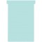 Nobo, Lot de 100 fiches T pour planning, Indice 4, Bleu clair, 2004006
