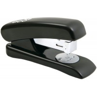 Rapesco 1084 eCO Agrafeuse a  Demi-bande, Capacite de 20 Feuilles, Noire