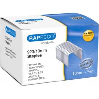 Rapesco S92310Z3 Agrafes en Acier Galvanisees 23/10 mm, Metalliques, Boite de 4.000