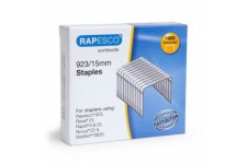 RAPESCO Boites de 1000 Agrafes Galvanisees 923/15mm type 23