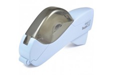 Rapesco 1442 SupaCut Devidoir de Ruban avec 2 Rouleaux, Bleu Pastel