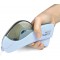 Rapesco 1442 SupaCut Devidoir de Ruban avec 2 Rouleaux, Bleu Pastel