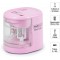 Rapesco 1446 Taille-crayons electrique PS12-USB Rose Pastel