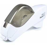 Rapesco 1445 SupaCut Devidoir de Ruban avec 2 Rouleaux, Blanc