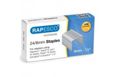 Rapesco S24607Z3 Boite de 1000 Agrafes 6 mm