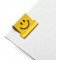 Rapesco 1380 Supaclip 40 Pinces de Recharge Souriantes, Jaune, Lot de 100