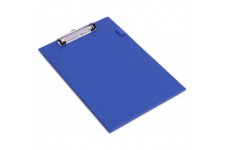 Rapesco Porte-Bloc Standard A4 Papier Ministre Recouvert en PVC (Lot de 1) Bleu