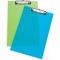 Rapesco SHPPCBAS Porte-Bloc en Polypropylene Incassable Givre - Format A4/Papier Ministre - Couleurs Assorties