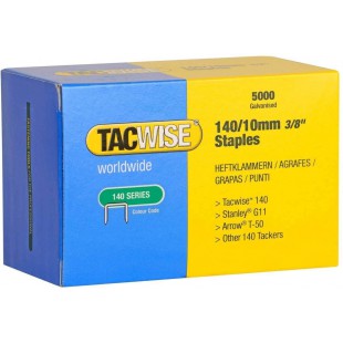 - Boite de 5000 agrafes galvanisees de type 140 L. 10 mm - TA-0342 - Tacwise