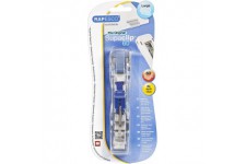 Rapesco RC6008SS Supaclip 60 Distributeur Transparent avec 8 Pinces en Acier Inoxydable
