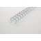 GBC RG810770 Lot de 100 Peignes metalliques WireBind Blanc , 11 mm