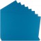 GBC LeatherGrain Pack de 100 Plats de Couverture 250 g/m2 Bleu