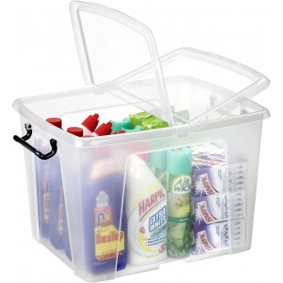 by CEP Boite de Rangement 40 L - Sachet HW674 Cristal