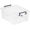 CEP Boite de rangement a ouVerture frontale 20L (en sachet) HW695 Cristal