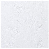 GBC 4400015 Pack de 100 Plats de Couverture A5 Blanc