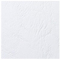 GBC 4400015 Pack de 100 Plats de Couverture A5 Blanc