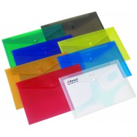 Lot de 25 : REXEL set de 25 chemises A4 a pression coloris assortis