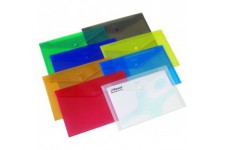 Lot de 25 : REXEL set de 25 chemises A4 a pression coloris assortis