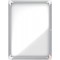 Nobo Tableau d'Affichage Magnetique Exterieur Verrouillable, 4 x A4, Premium Plus, Blanc, 1902577