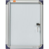Nobo 1901797 Vitrine d'interieur extra plate a  fond magnetique 1 x A4