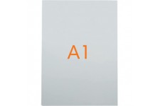 Nobo - ecran de Rechange Format A1 pour Porte-Affiche, Anti-Reflet, Flexible, 500 Microns, Facile a  Nettoyer, Premium Plus, 190
