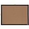 Nobo - Petit Tableau d'Affichage en Liege avec Cadre Noir, Kit de Fixation Mural Inclus, Maison/Bureau, 585 x 430 mm, 1903776