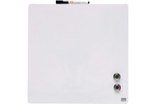 Nobo - Mini Tableau Magnetique Colore Sans Cadre, Format Carre, Effacable a  Sec, Fixations Murales, Maison/Bureau, 360 x 360 mm