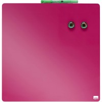 Nobo - Mini Tableau Magnetique Colore Sans Cadre, Format Carre, Effacable a  Sec, Fixations Murales, Maison/Bureau, 360 x 360 mm