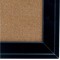 Nobo - Petit Tableau d'Affichage en Liege avec Cadre Noir Moderne, Fixations Murales Incluses, Maison/Bureau, 585 x 430 mm, 1903