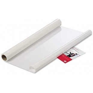 Nobo 1905156 Lot de 25 Feuilles Tableau Blanc a  coller n'importe ou pour une surface effacable a  sec instantanee/amovible 800 