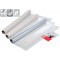 Nobo 1905156 Lot de 25 Feuilles Tableau Blanc a  coller n'importe ou pour une surface effacable a  sec instantanee/amovible 800 