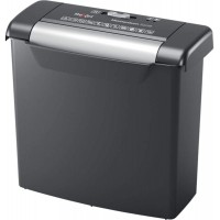 Rexel Momentum S206 Destructeur Coupe Droite , Jusqu'a  6 feuilles, Corbeille 9L, Noir, 2104568EU