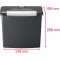 Rexel Momentum S206 Destructeur Coupe Droite , Jusqu'a  6 feuilles, Corbeille 9L, Noir, 2104568EU