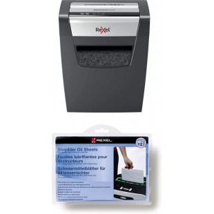 Rexel 2104571EU Momentum X410 - Destructeur de Documents Coupe Croisee Securite P4, Capacite 10 Feuilles, Corbeille 23 litres Am